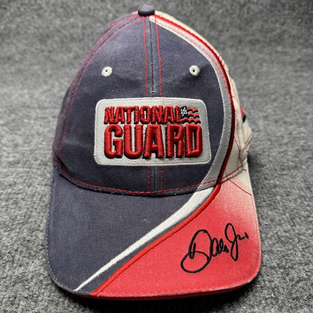 Dale Earnhardt Jr 88 National Guard Chase Authentics‎ Hat Mens OSFM Blue Red